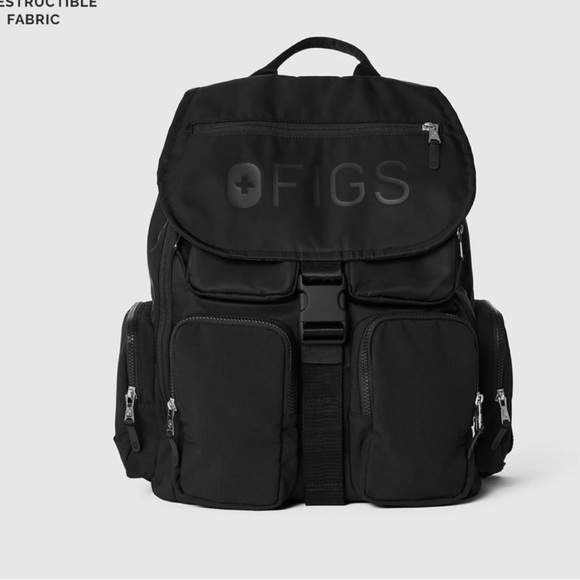Wear Figs Black Utility Backpack - Picture 1 of 1